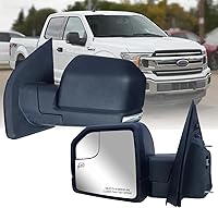 Vista 1 de Reemplazo de espejo retrovisor del lado del conductor izquierdo con textura, cubierta trasera, eléctrico y calefactado con luz de señal para Ford