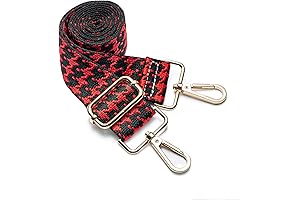 Purse Straps Replacement: Premium Red and Black Handbag Accessory