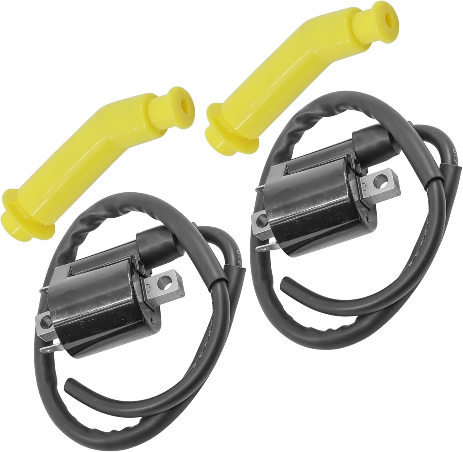 Caltric Ignitioin Coil & Cap Compatible with Honda Rancher TRX420FA 4x4 AT 2010-2014 / TRX420FE 4x4 ES 2007-2013 / TRX420FM 4x4 2007-2012