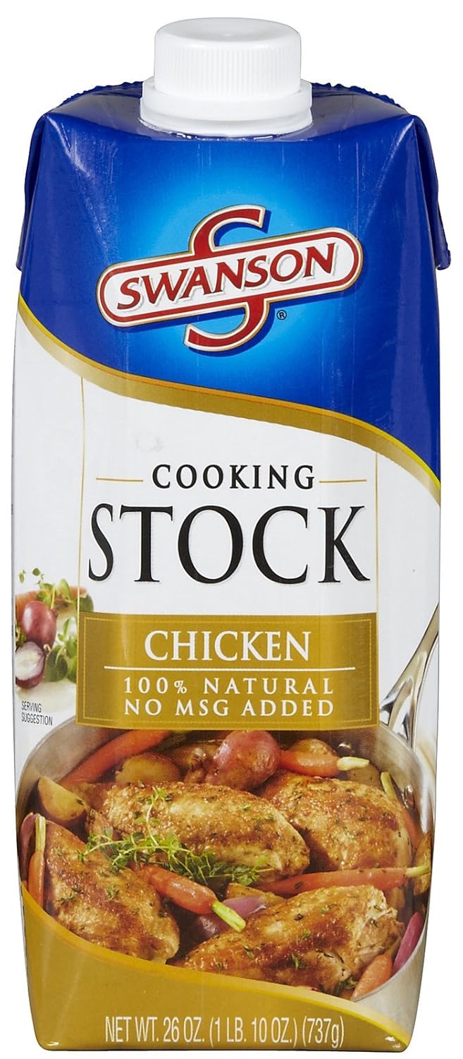 Swanson Chicken Stock 26 oz Broths Grocery & Gourmet