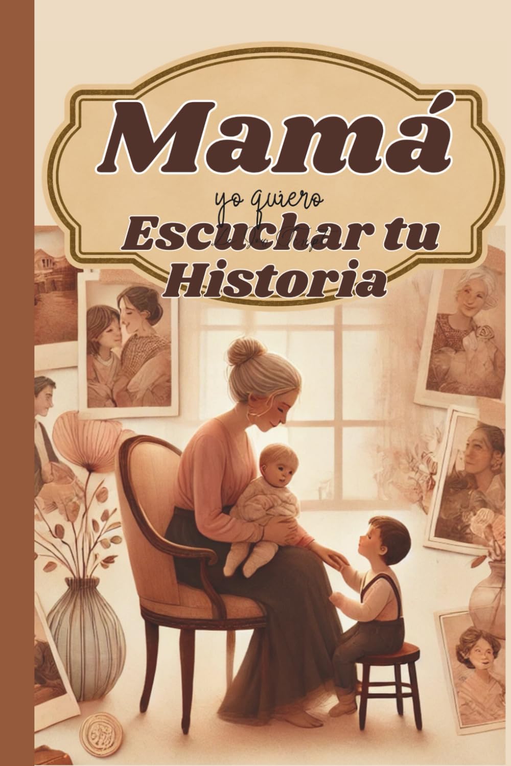 Mama Yo Quiero Escuchar Tu Historia: Un libro de recuerdos para mamás que dejaron su país y construyeron un nuevo hogar en USA. Incluye preguntas ... y familia para personalizar tu historia.