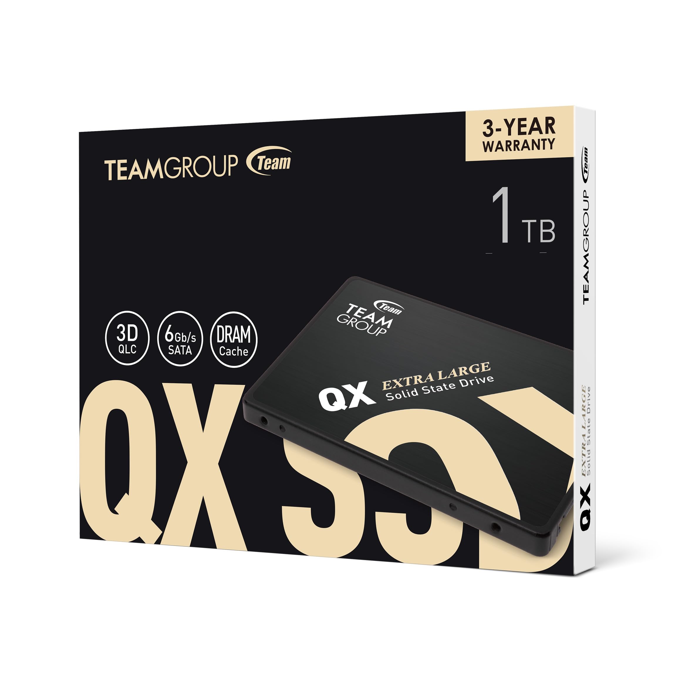 Amazon | TEAM Team QX SSD 1TB 2.5inch SATA; 530MBs / 470MBs