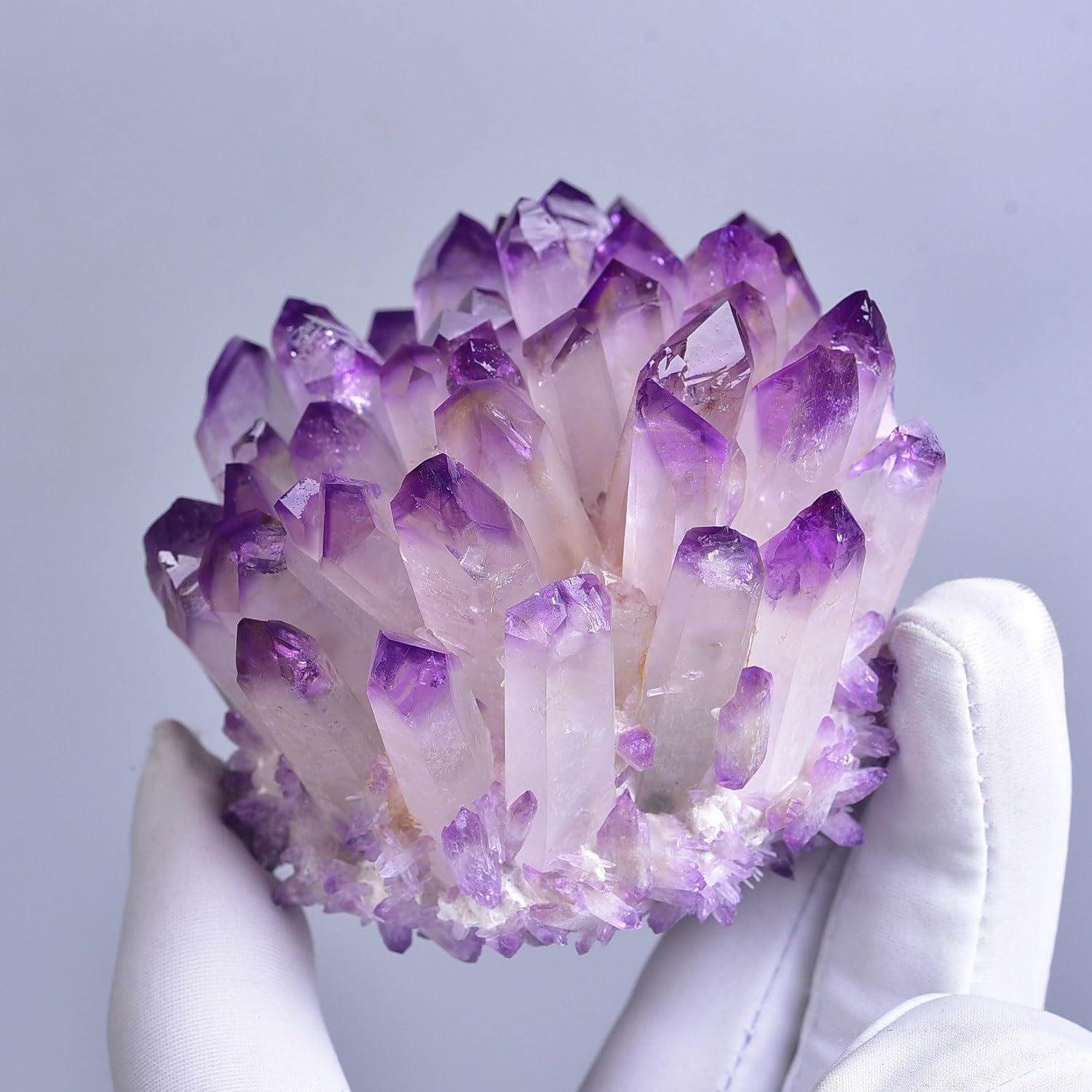 アメジストクラスター ♡天使の指紋付き♡1.5kgオーバーNo.1377 アメジストクラスター ♡天使の指紋付き♡1.5kgオーバーNo.1377