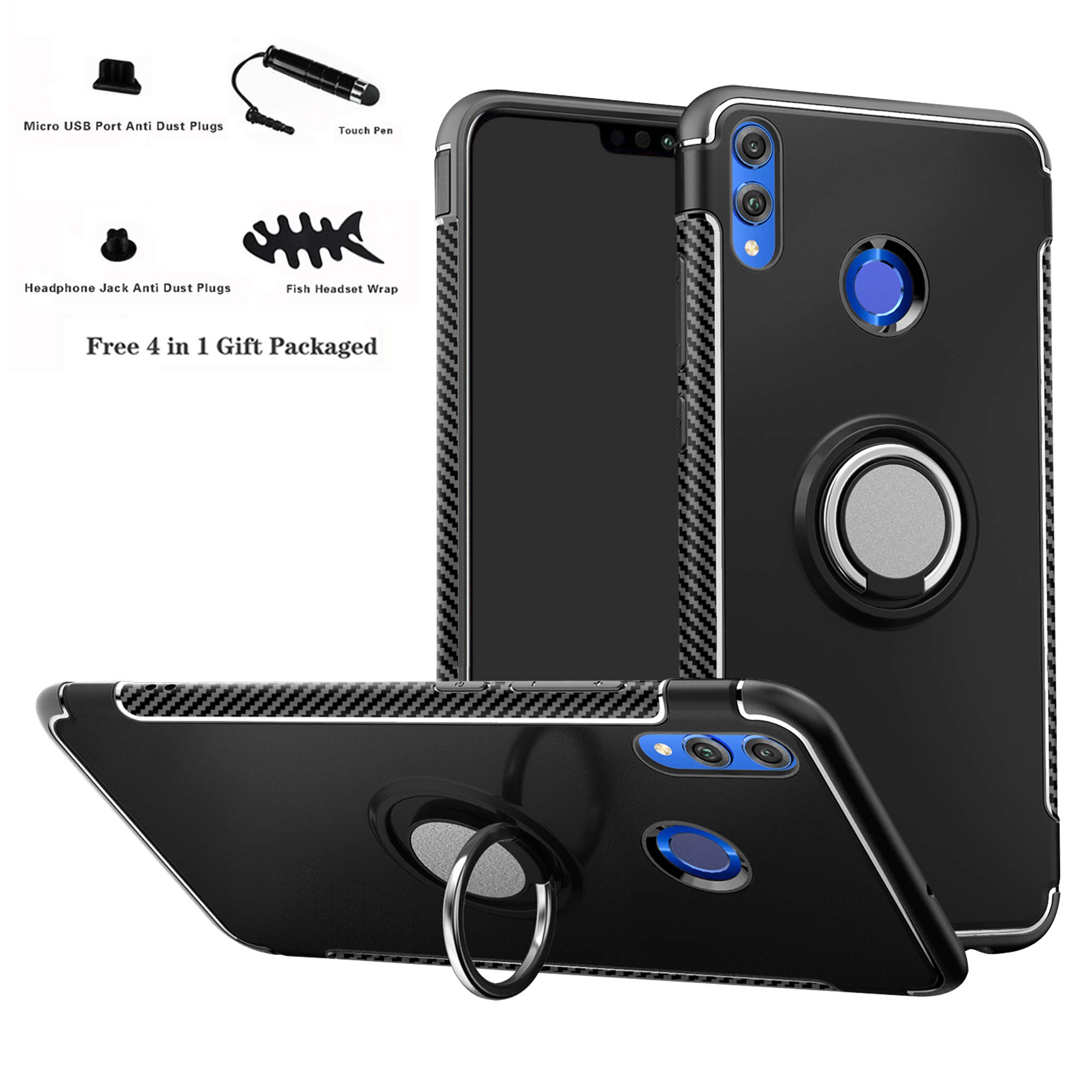 Labanema Case For Honor 8x Hybrid Dual Layer Anti Scratch