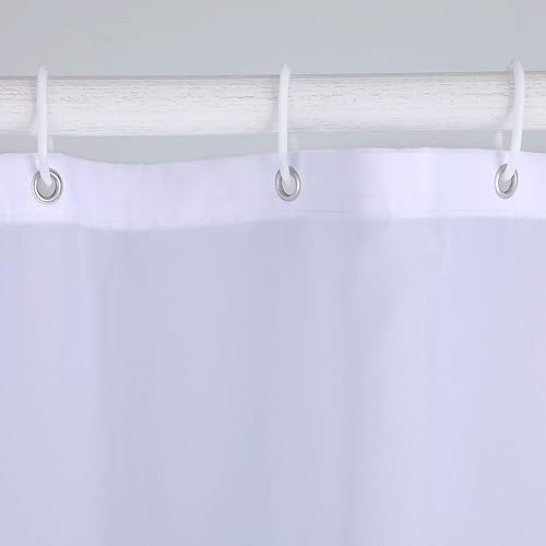 Miniatura 10 de Cortina de ducha con estampado de mosaico azul de poliéster, cortina de ducha o forro de tela repelente al agua, 72 x 72 pulgadas