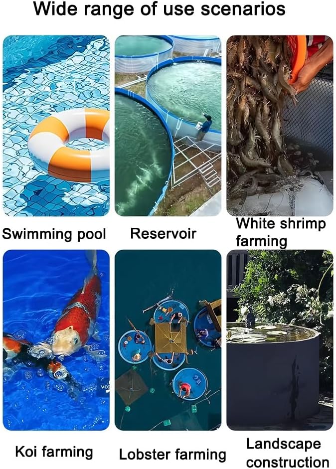 Large Round Above Ground Pool - Easy Setup Thick Frame, Foldable Design for Kids, Perfect Backyard Garden Outdoor Fun, Durable and Spacious Aquatic Play Area