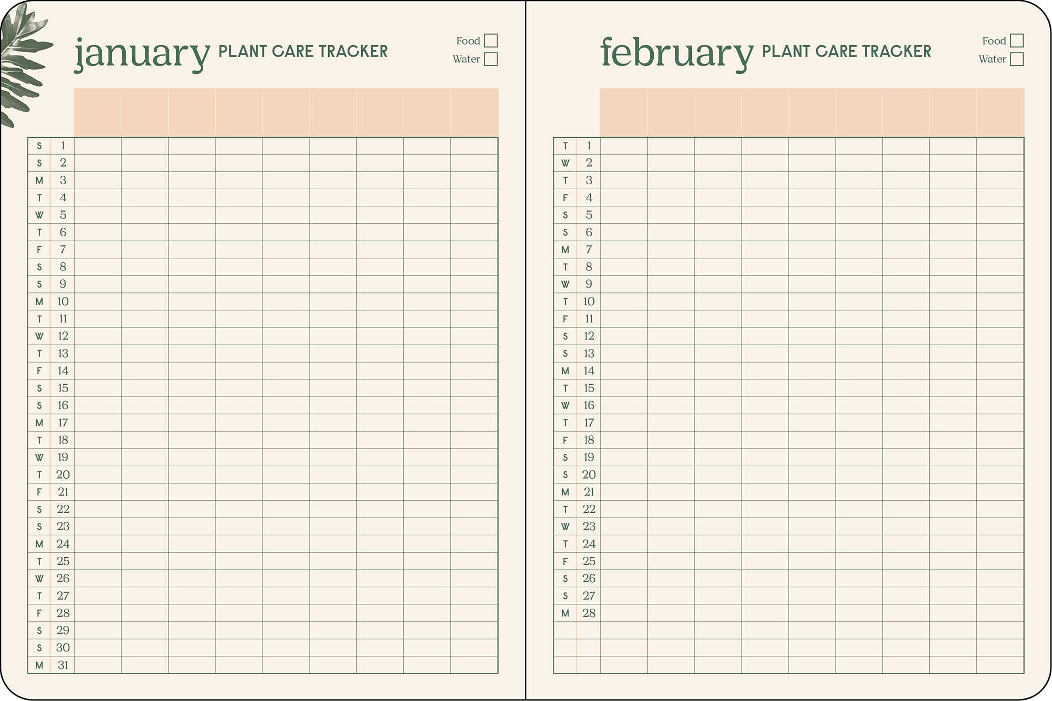 Bloomscape Plant Lovers 2022 Weekly Planner Calendar