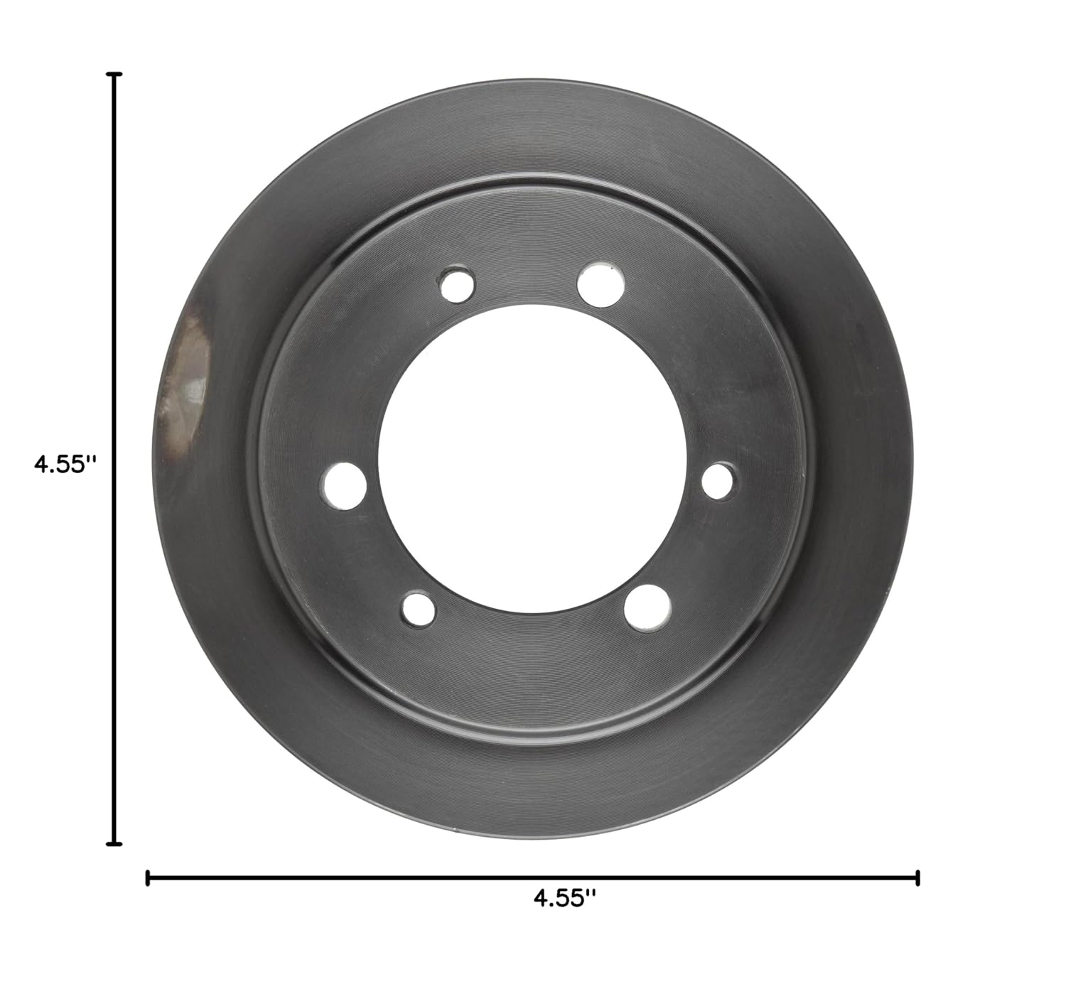 Martin 1 B 42 SH V-Belt Drive Sheave, A/B Belt Section, 1 Groove, SH Bushing required, Class 30 Gray Cast Iron, 4.55" OD, 5453 max rpm, A - 3.8/B - 4.2" Pitch Diameter