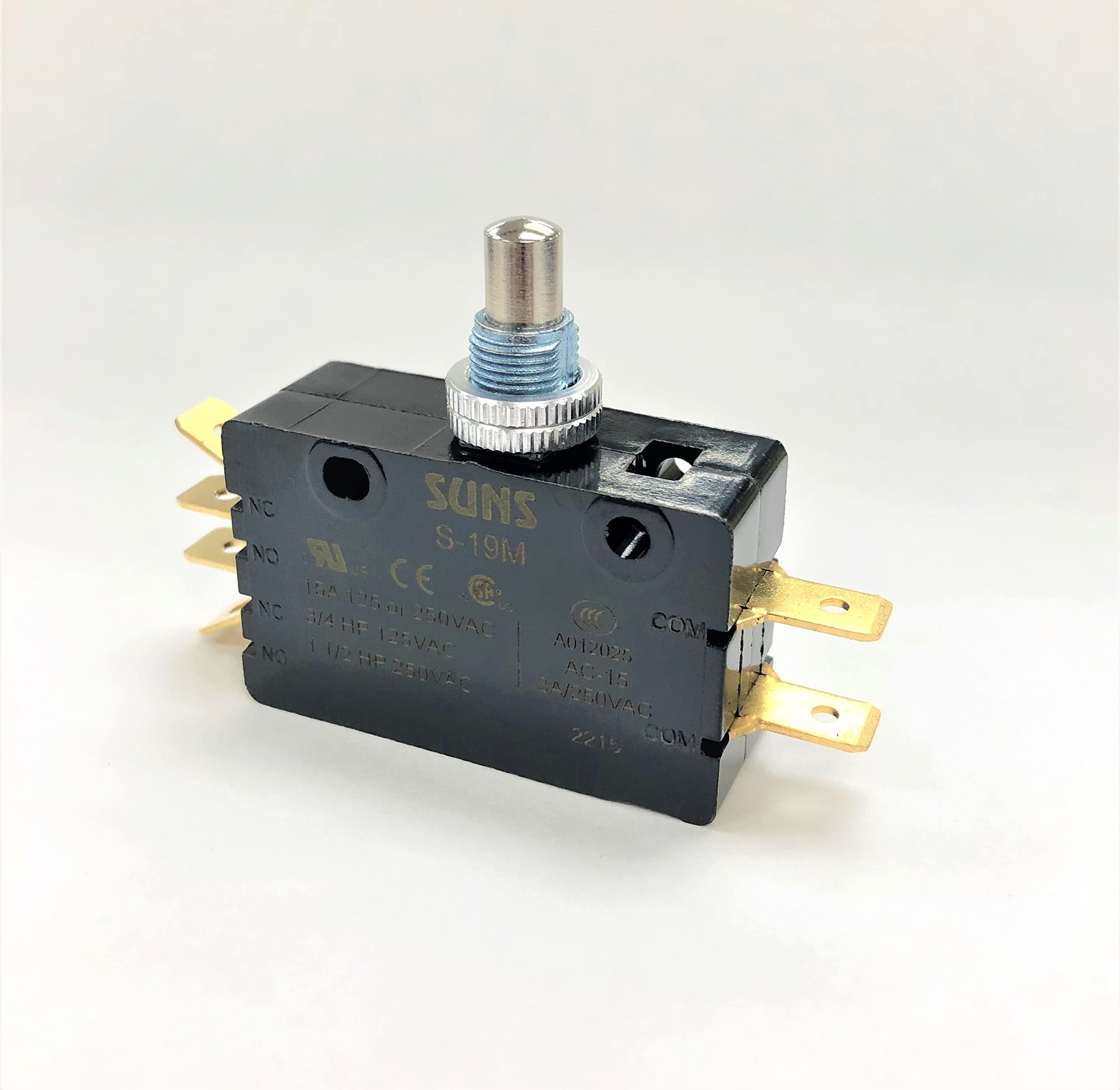 Suns S-19m Panel Plunger Snap Action Micro Switch: Electronic