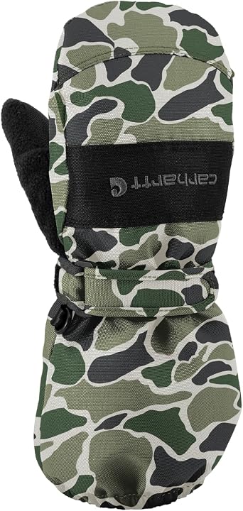 Carhartt Kid's TA774 Toddler Waterproof Insulated Zip Cuff Mitten