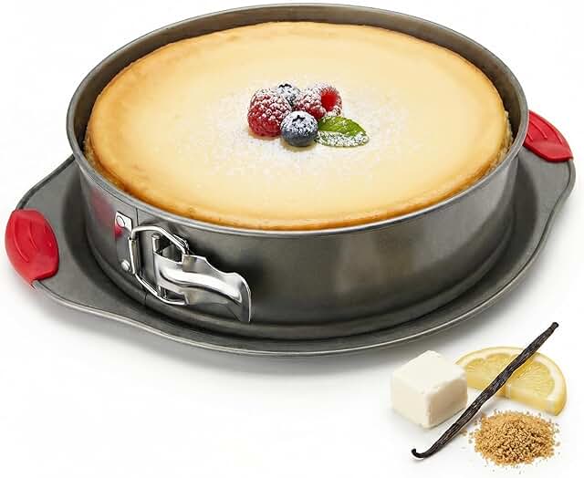 Boxiki Kitchen 10 Inch Nonstick Springform Pan, Professional Spring Form...