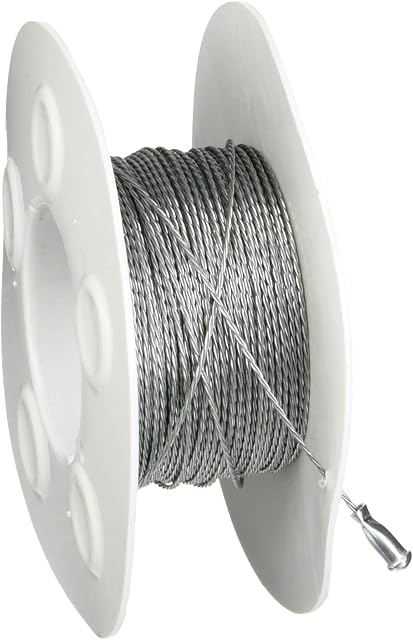 KS Tools 140.2211 Windscreen cutting wire braided, 22,5 m