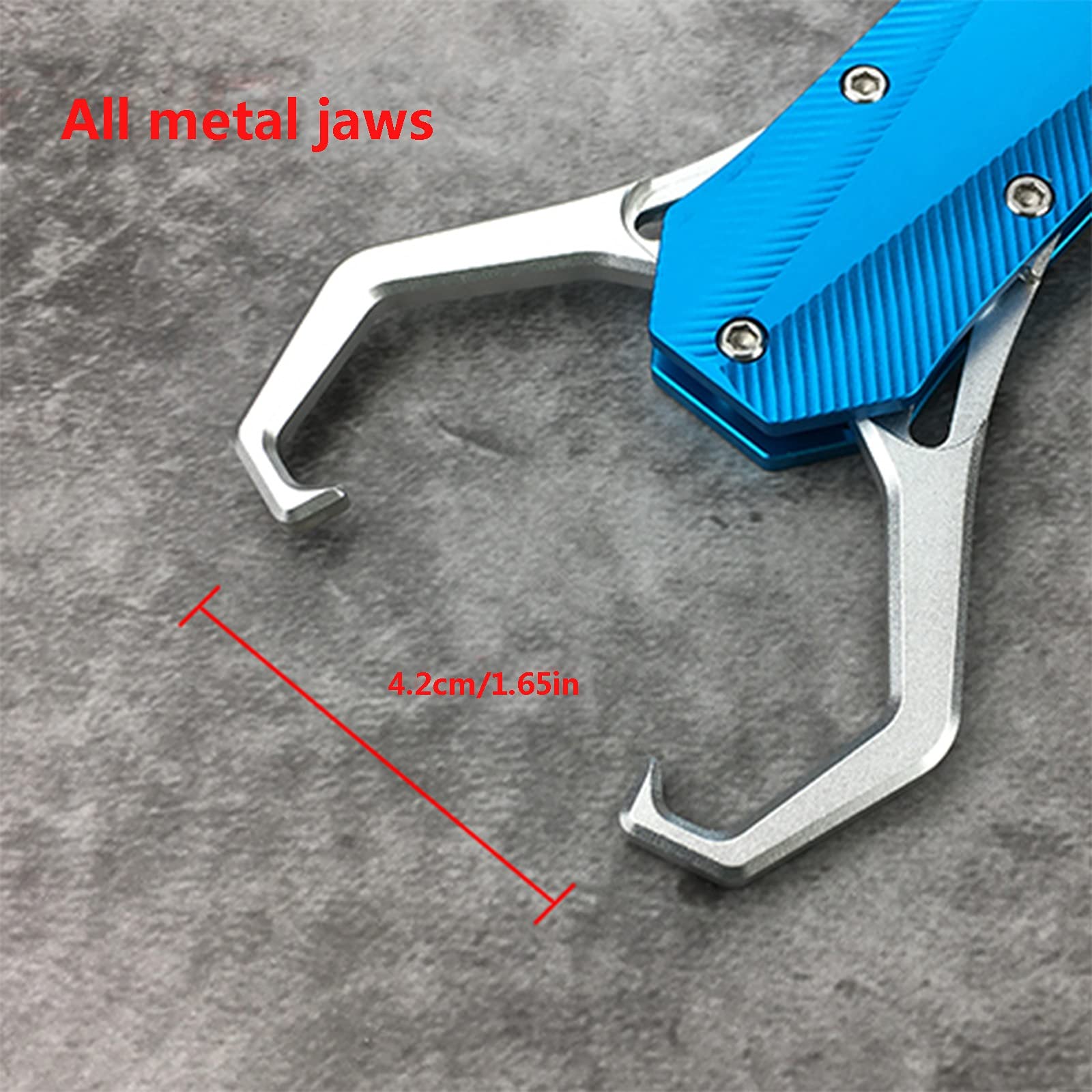 Angelzange Angeln Zangen Multifunktionale Luya Zangen Control Fisch Angeln Zangen Angeln Werkzeuge Fisch Control Controller Zangen Gerät Angeln Werkzeuge (Color : Blauw)