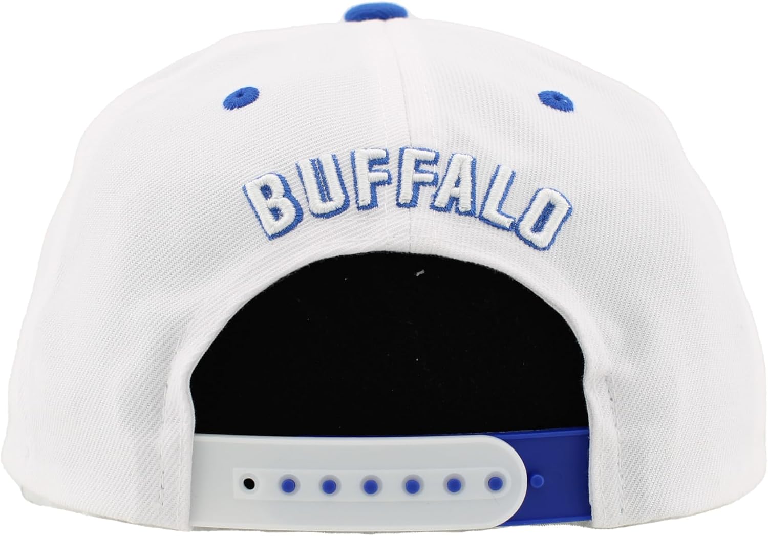 ZHATS NHL Unisex-Adult NHL Officially Licensed Adjustable Snapback Hat Flat Bill Z11 Pop White