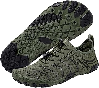 Wasserschuhe für Herren und Damen, rutschfest, schnelltrocknend, Barfuß-Sneaker, breite Zehenbox für Strand, Schwimmen, Wandern, Laufen