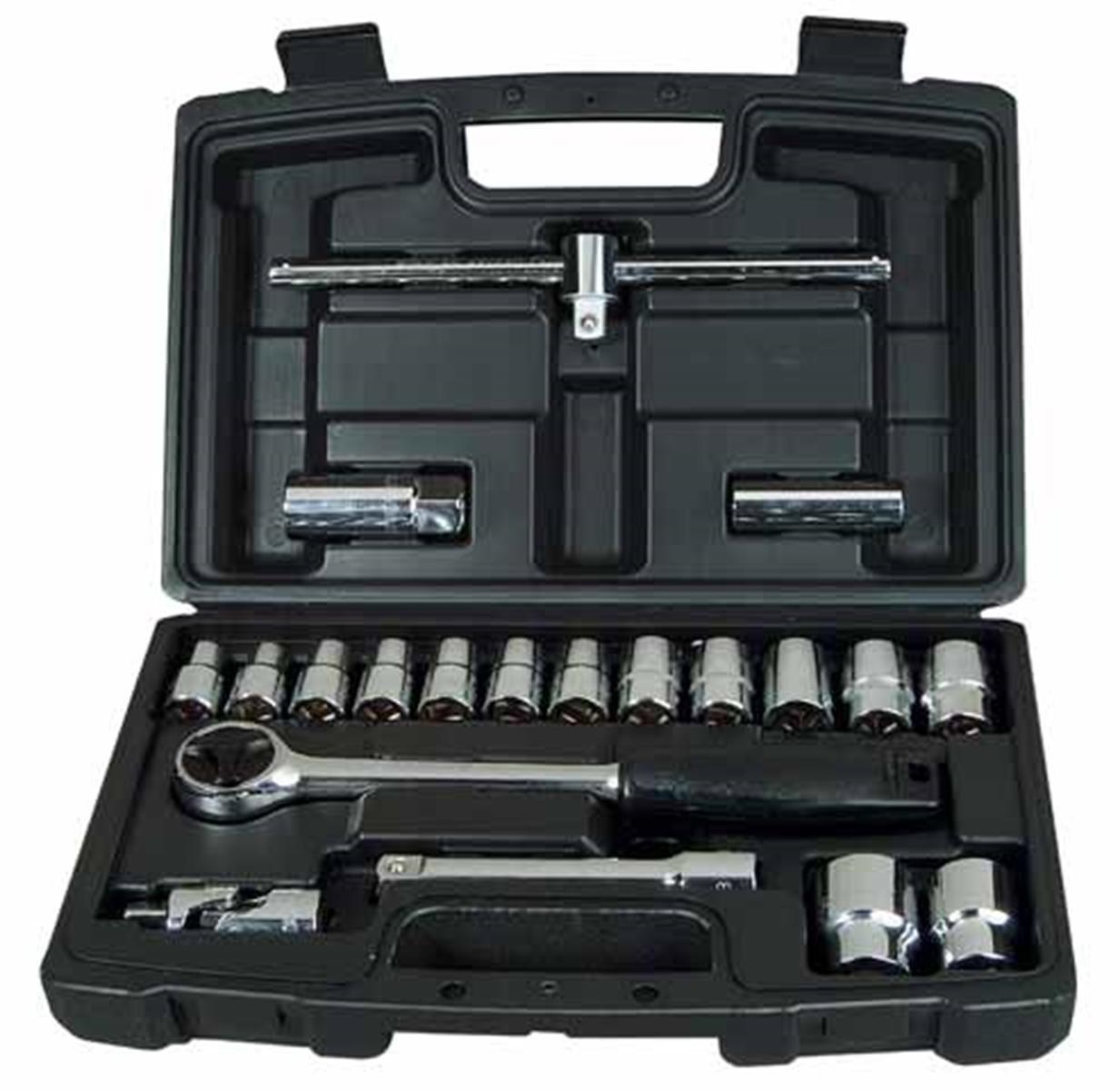 STANLEY - Juego llaves vaso 20 pzas 1/2"