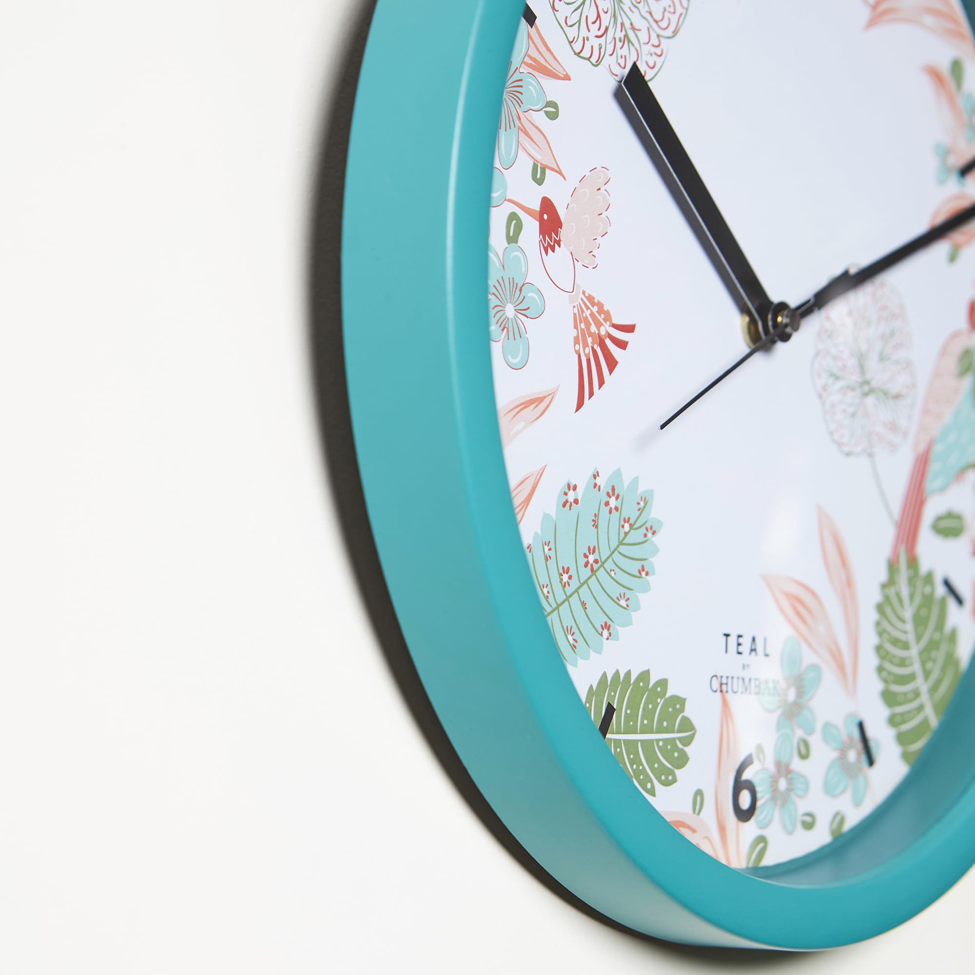 Teal Chumbak Wall Clock - Stylish Home Decor -4