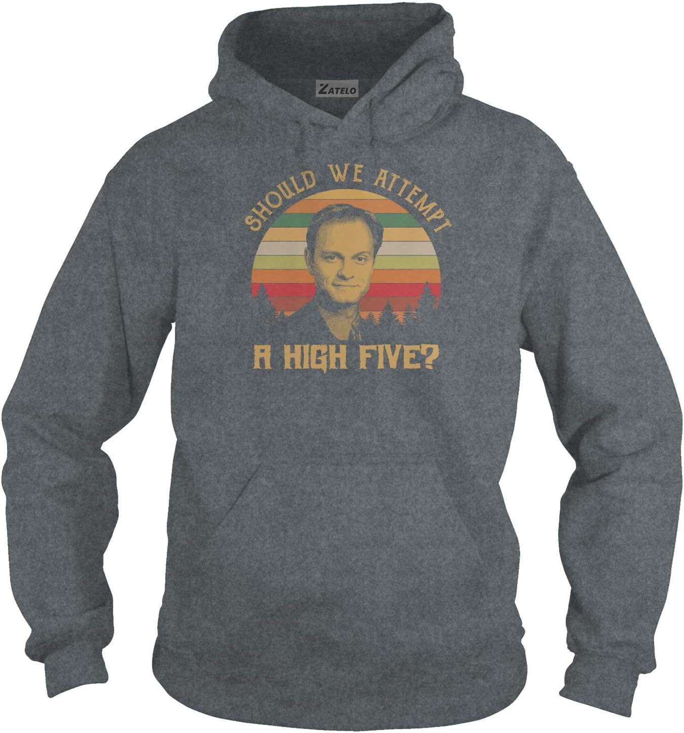 Should WE Attempt A HIGH Five - Vintage Retro T-Shirt