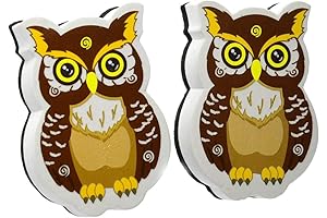Magnetic Dry Erase Erasers Whiteboard Eraser Chalkboard Eraser Cute Owl Erasers with...