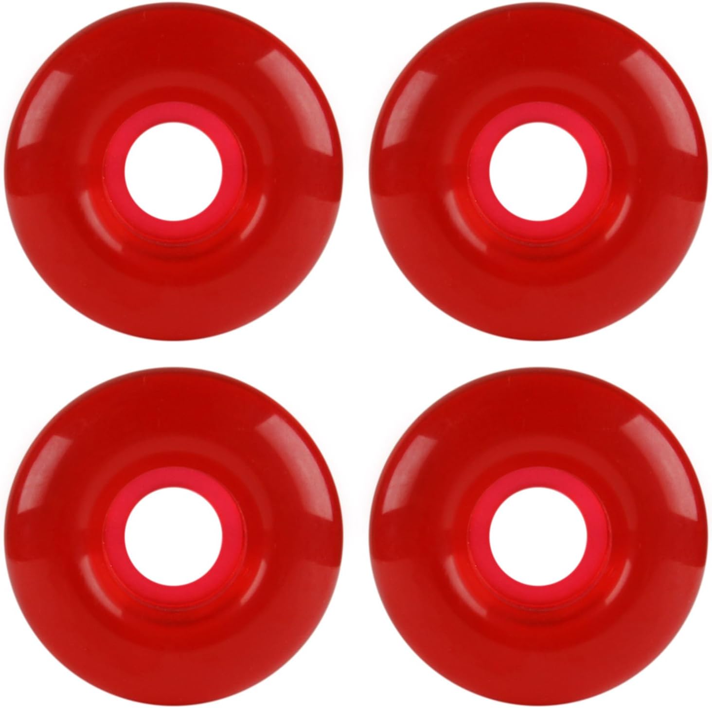 Dura Rollers 54mm RED Gel Skateboard Wheels