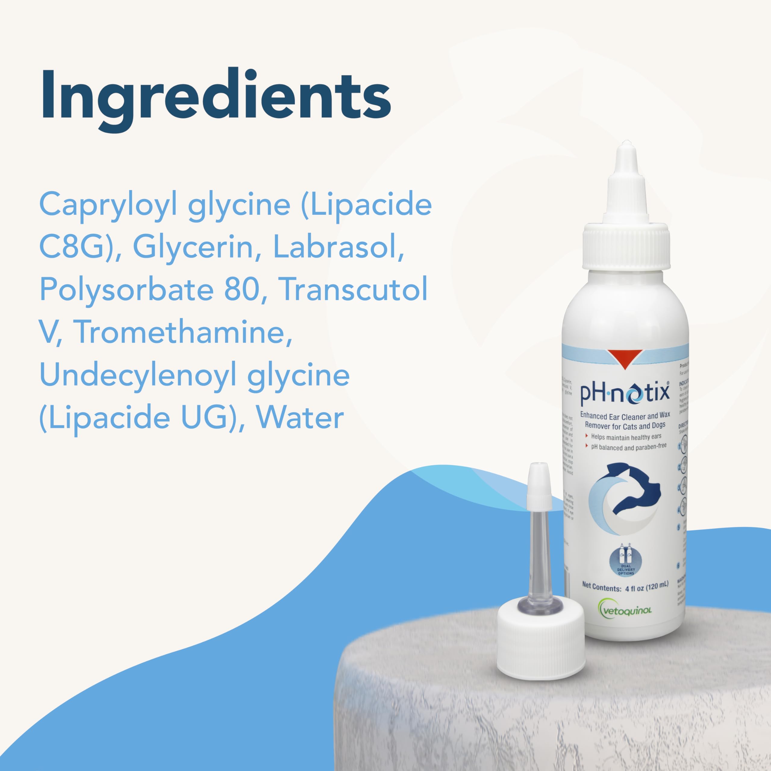 Vetoquinol pH•notix Enhanced Ear Cleaner, - image 6