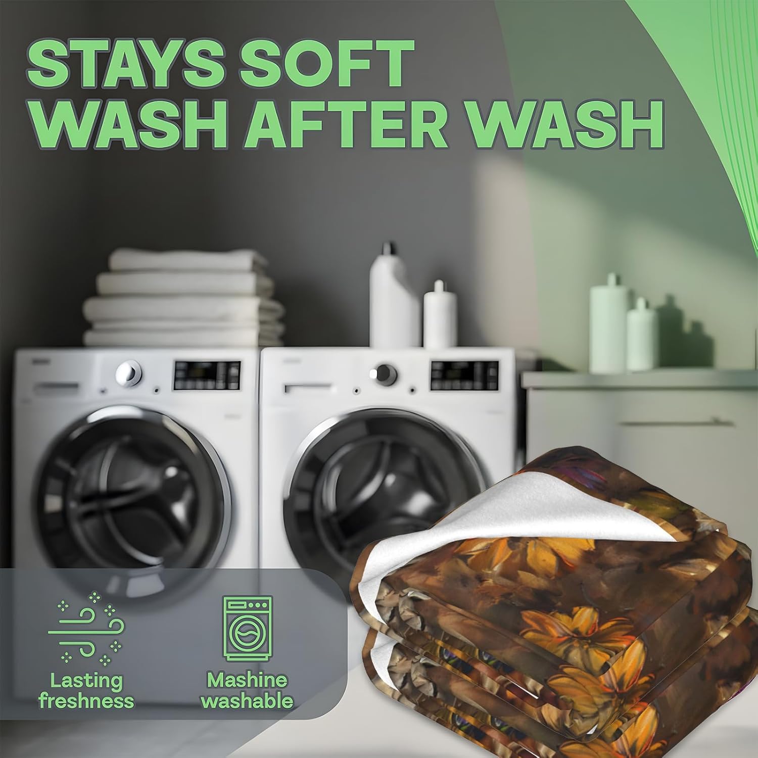 Cute Bumble Bee Pattern Blanket, Soft Flannel Adorable Smiling Bees Throw Blanket for Couch - Lightweight Fuzzy Bed Travel Fun Blankets, Gifts for Women Girls Kids, Cheerful Room Decor 50"×60" - Image 6