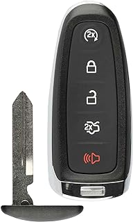 For 11-17 Ford Lincoln Keyless Entry Smart Key Remote Fob W/Uncut Blade 5btn M3N5WY8609 164-R8092