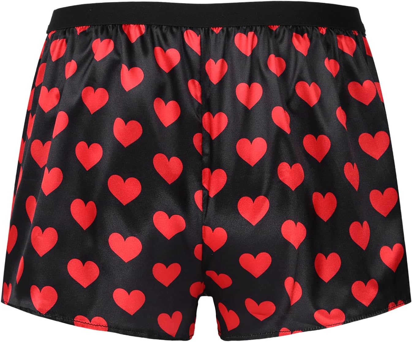 Men's Silk Satin Boxer Shorts Lounge Sports Swim Trunks Underwear