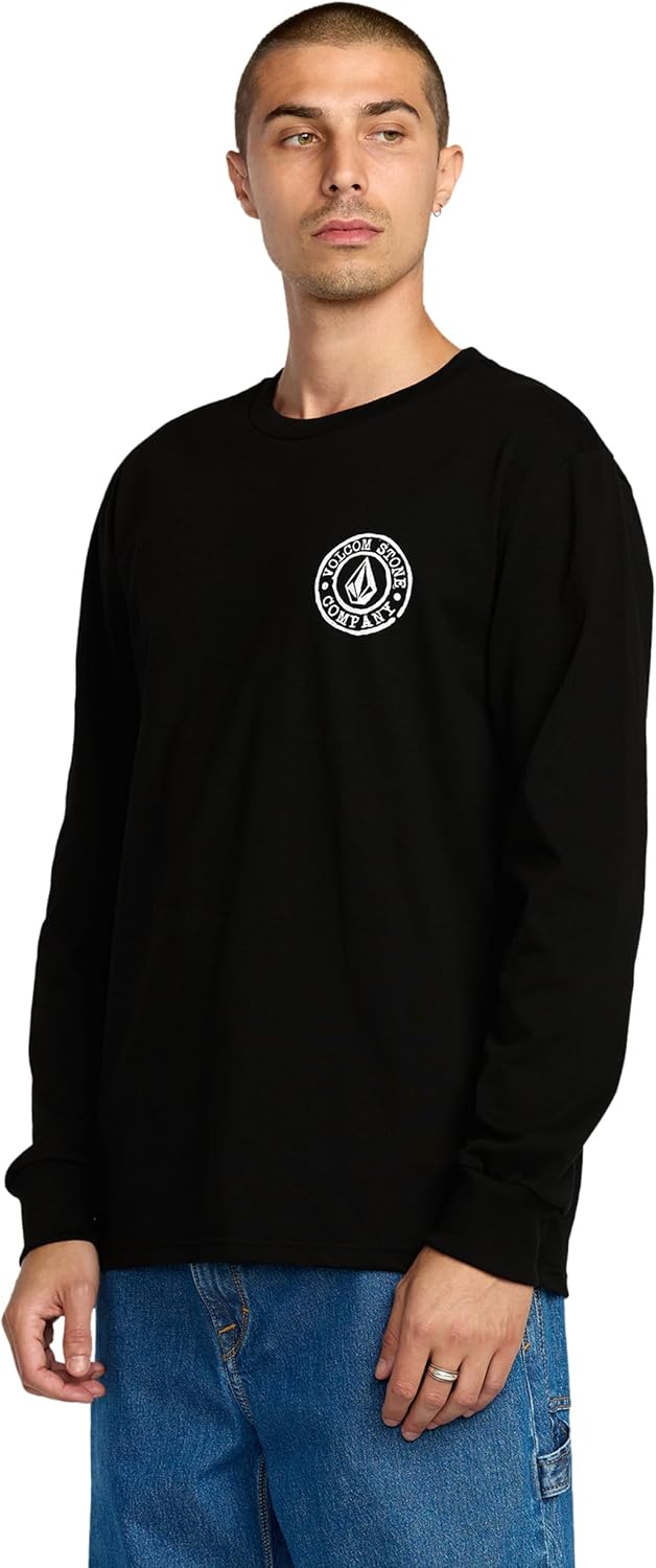 Volcom Men's Logo Stamp Long Sleeve Tee - Image 3