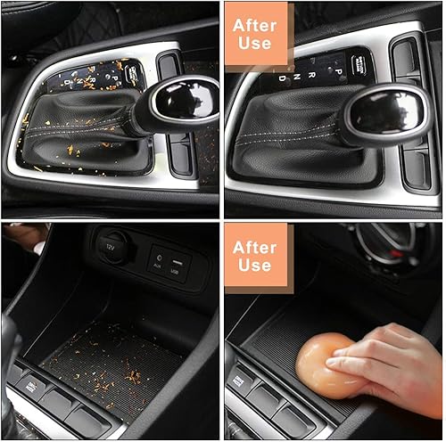 Miniatura 6 de TICARVE Gel de limpieza para detalles de coche, masilla limpiador de ventilación de coche, masilla de gel para detalles, herramientas automáticas,