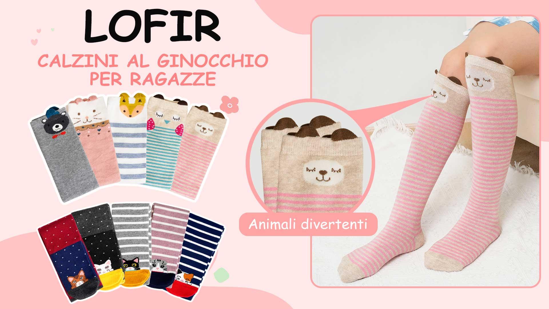 Calzini Bambino Calzini Lunghi Fino Al Ginocchio Per Bambine