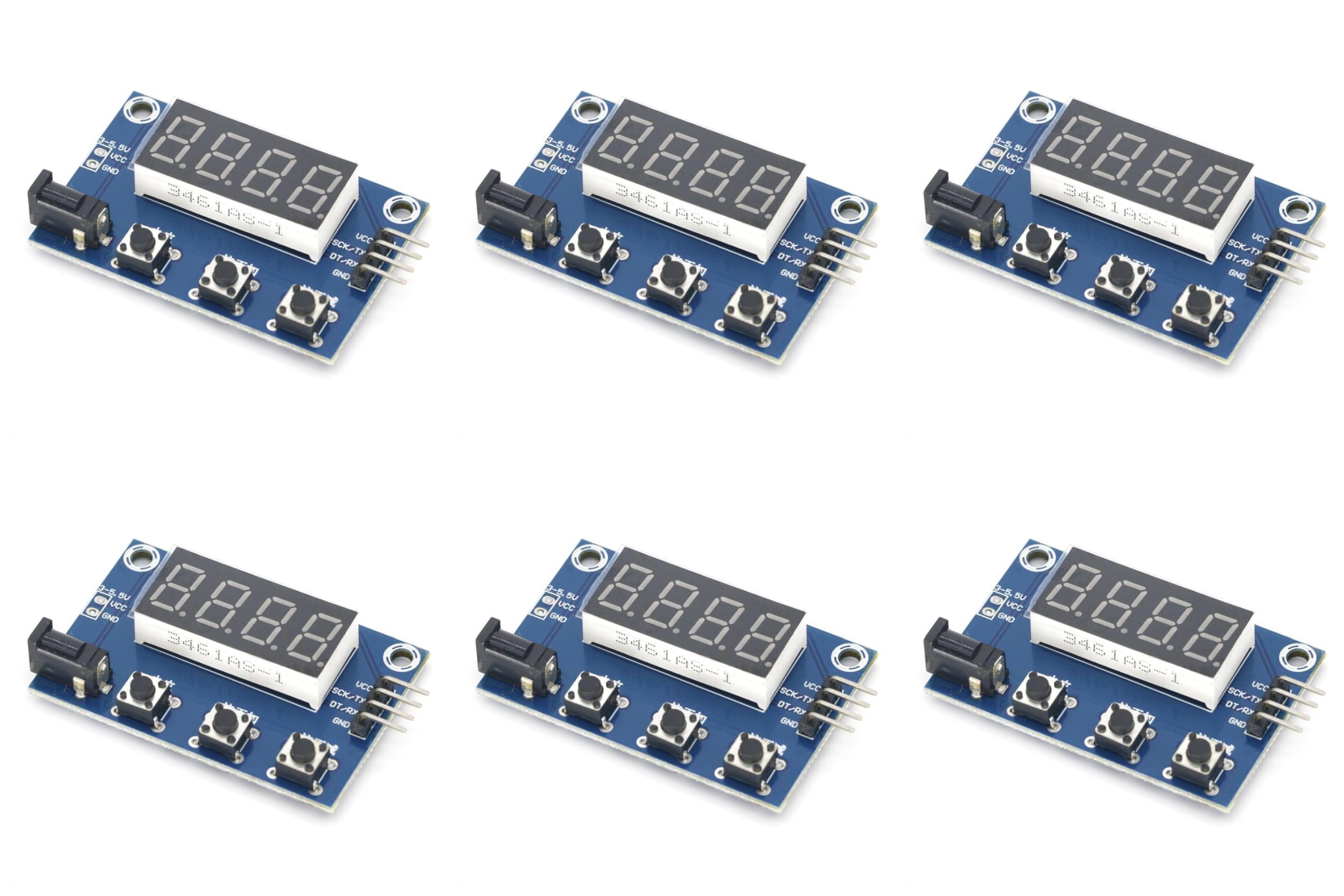 (6 pc) FlyRobo HX711 Digital Display Electronic Scale Weighing Pressure Sensor Module-image-46