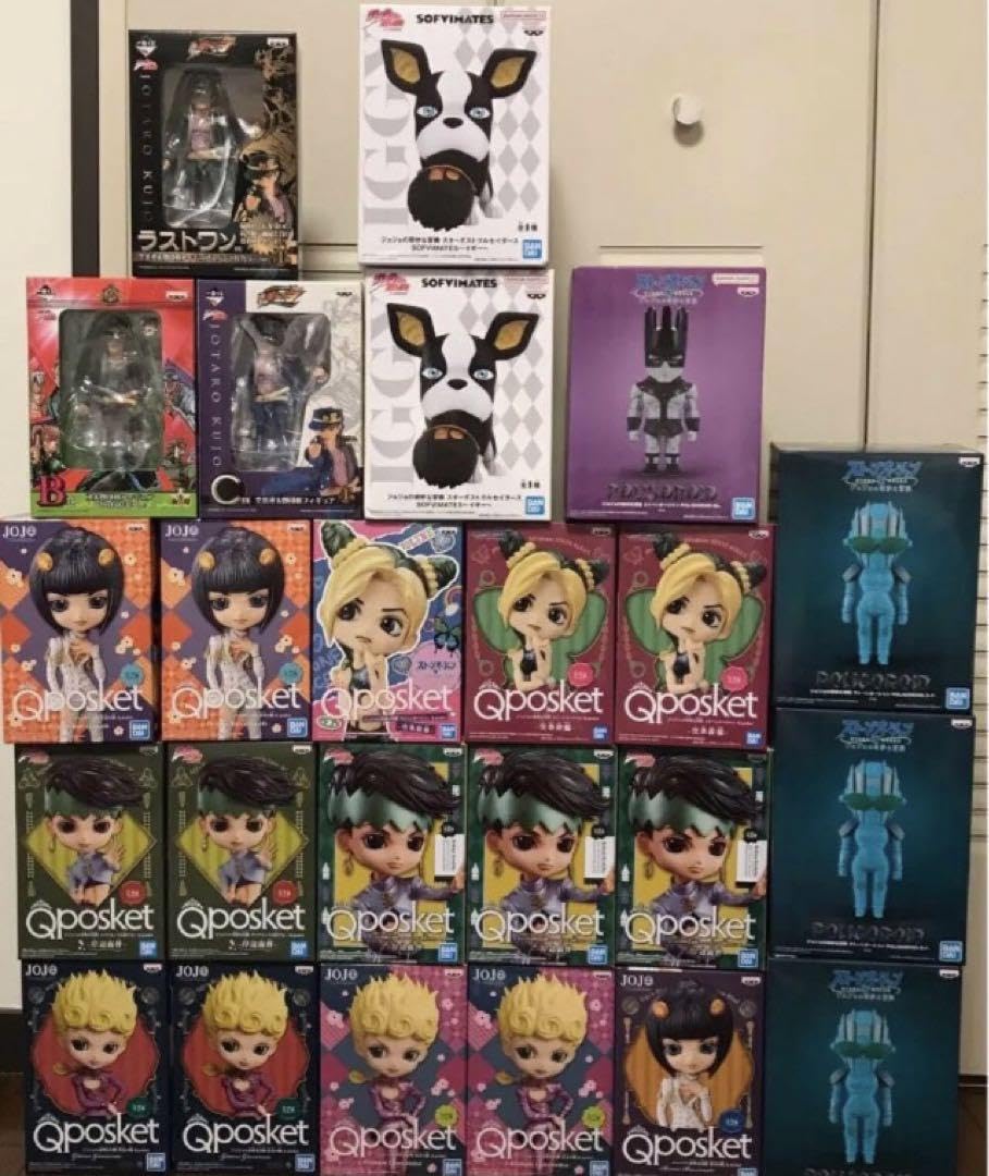 Amazon.co.jp: ジョジョの奇妙な冒険qposketフィギュア他売り 24個
