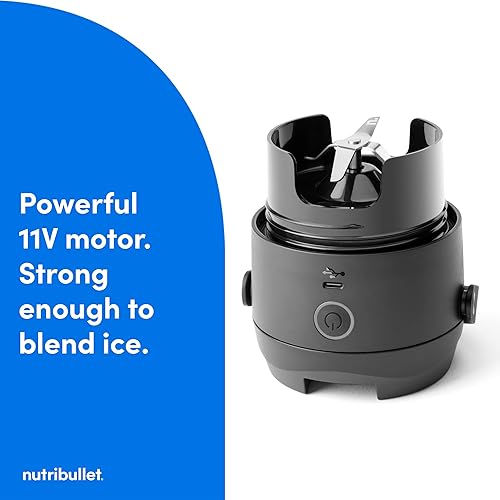 Miniatura 7 de nutribullet Batidora portátil con vaso aislante, inalámbrico, índigo mate, NBPB50350IND