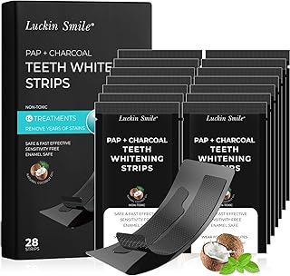 Teeth whitening Strips,Whitening Strips for Teeth Sensitive,28 Pcs Professional Teeth Whitening Strips Helps Remove Smoking/Coffee/Soda/Wine Stain,14 Treatments