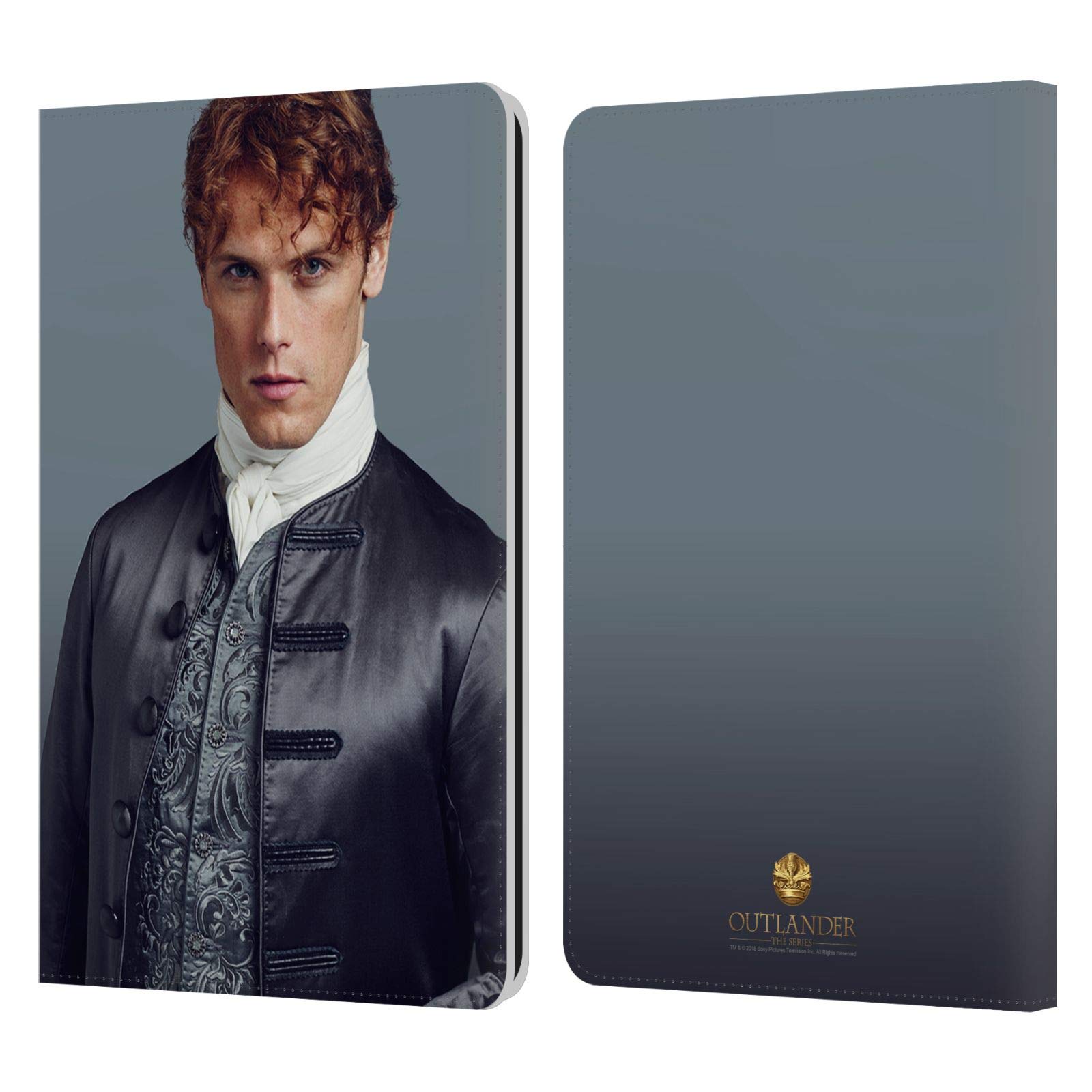 Head Case Designs Outlander Jamie Fraser Leder-Hülle Für Kindle Paperwhite 1/2/3 – Mit Kartenfach & Ständerfunktion