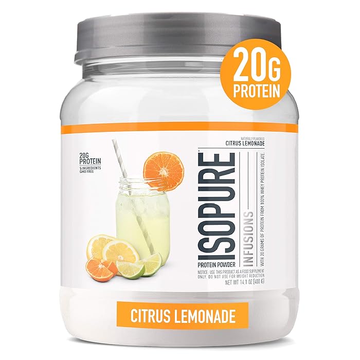 Buy Isopure Protein Powder, Gluten Free, Whey Protein Isolate, Post