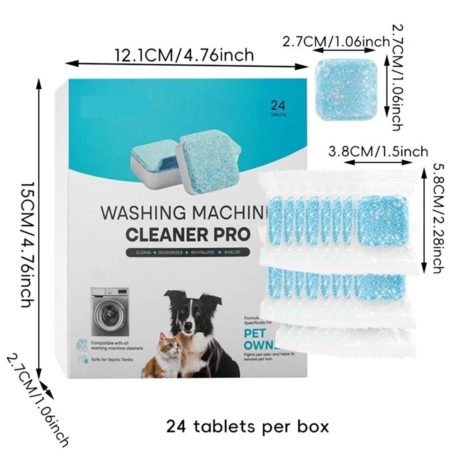 washing machine cleaner tablets Waschmaschinenreiniger-Tabs Tiefenreinigung