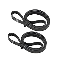 Vista 1 de Paquete de 2 correas de compresor de aire C-BT-224 para Craftsman Porter Cable CPL55GH8W CPLC7060V, compatible con compresores Sears Craftsman