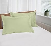 Vista 45 de Royale Linens Paquete de 2 fundas de almohada de tamaño estándar de 20 x 26 pulgadas, microfibra 1800, fundas de almohada de cama, resistentes a