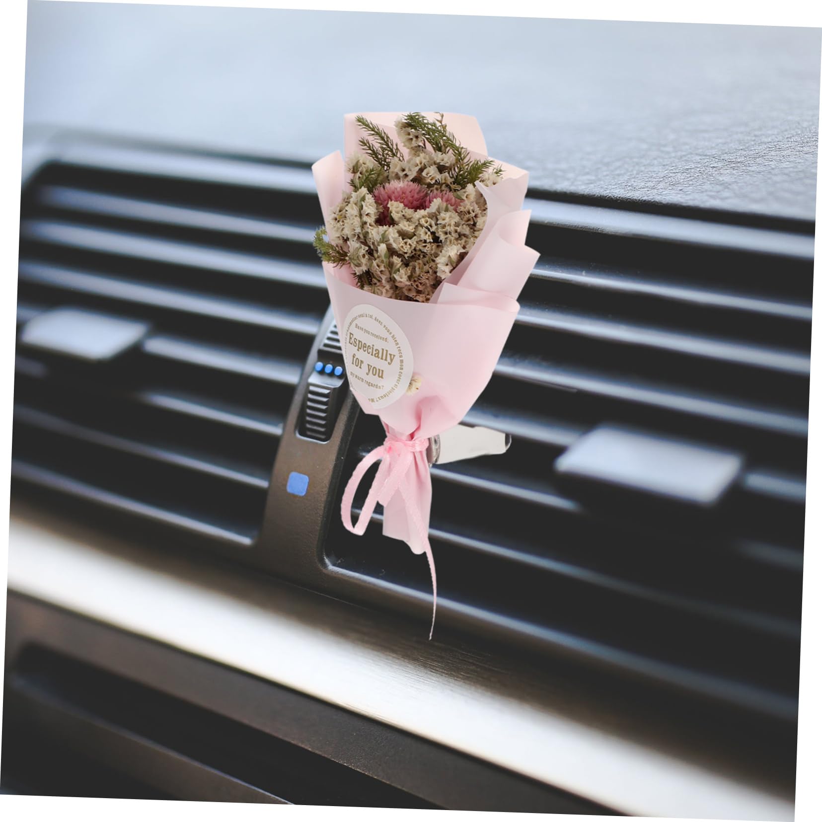 ibasenice 3 Set Di Clip Per Profumo Floreale Per Auto Sfiato Per Profumo Per Auto 2 Pezzi*3
