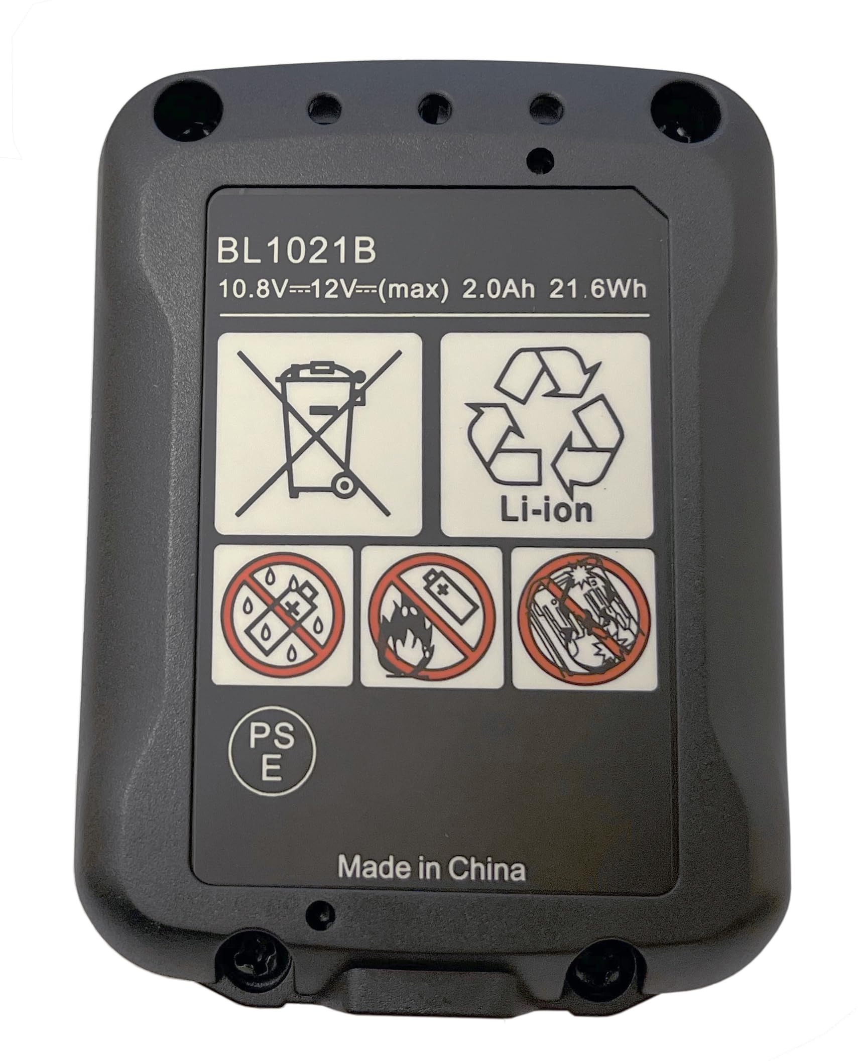 MAKITA BL1016 / BL1021 / BL1041 / DC10WD / DC10SB 12Vmax CXT Lithium-ion 1.5Ah / 2.0Ah / 4.0Ah