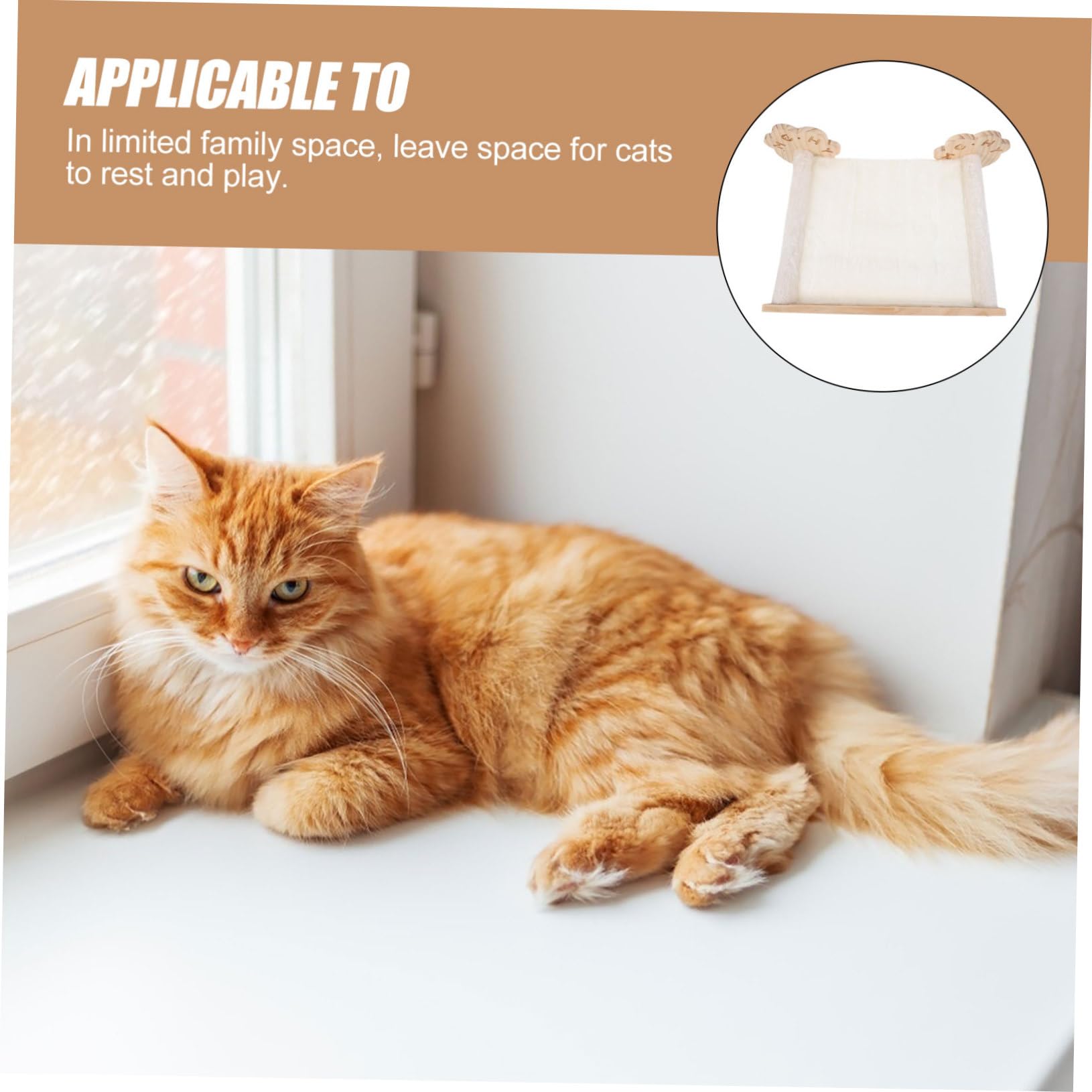 FOMIYES Gabbia Per Gatti Amaca Per Gatti Da Parete Letto Sospeso Per Gattini Da Interno Design Semplice e Arredamento Di Qualità Facile Da Installare e Smontare Capacità Portante