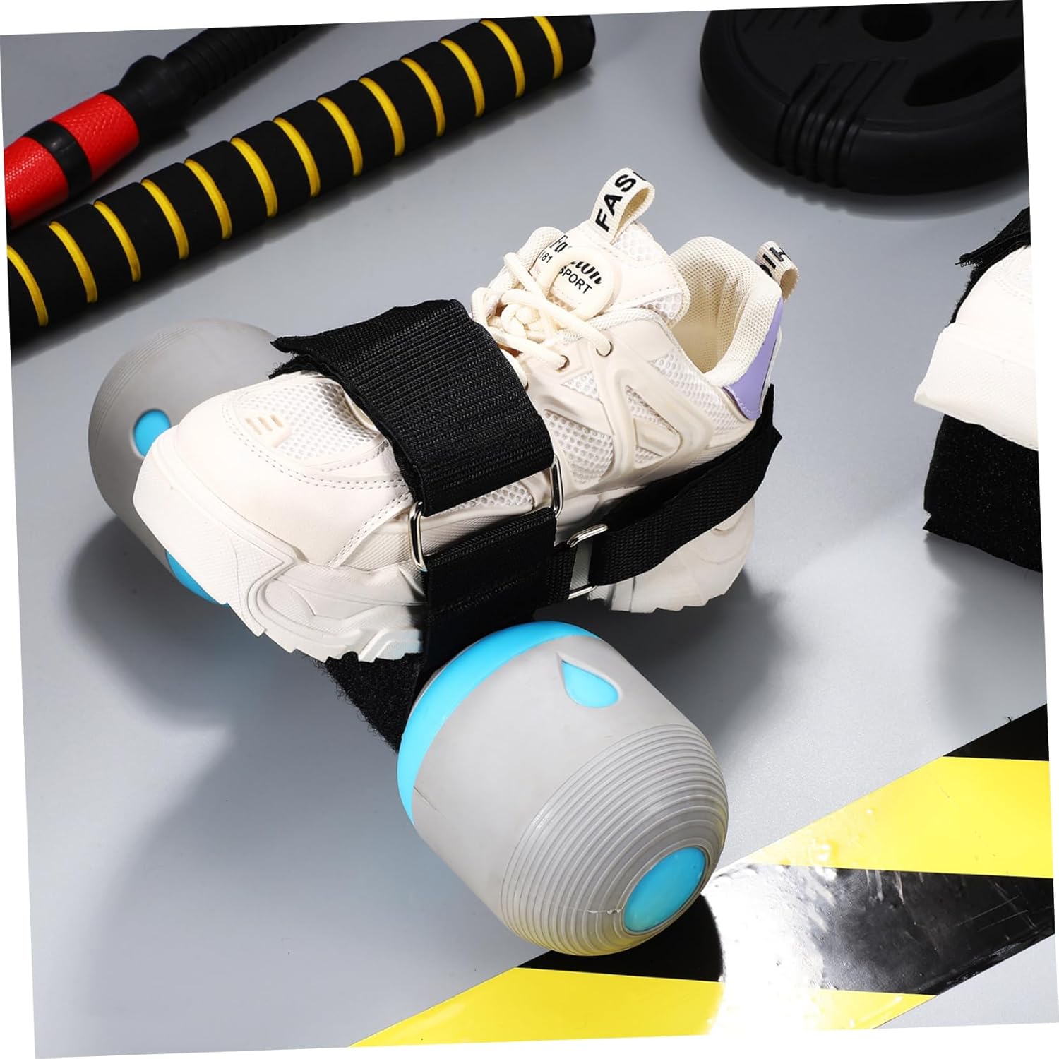 BESPORTBLE Ankle Dumbbell Weight Belt Leg Extension Attachment Leg Exercise Equipment Tibialis Trainer Dumbbell Gym