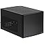 Fractal Design Node 304 - Black - Mini Cube Compact Computer Case - Small form factor - Mini ITX – mITX - High Airflow - Modu