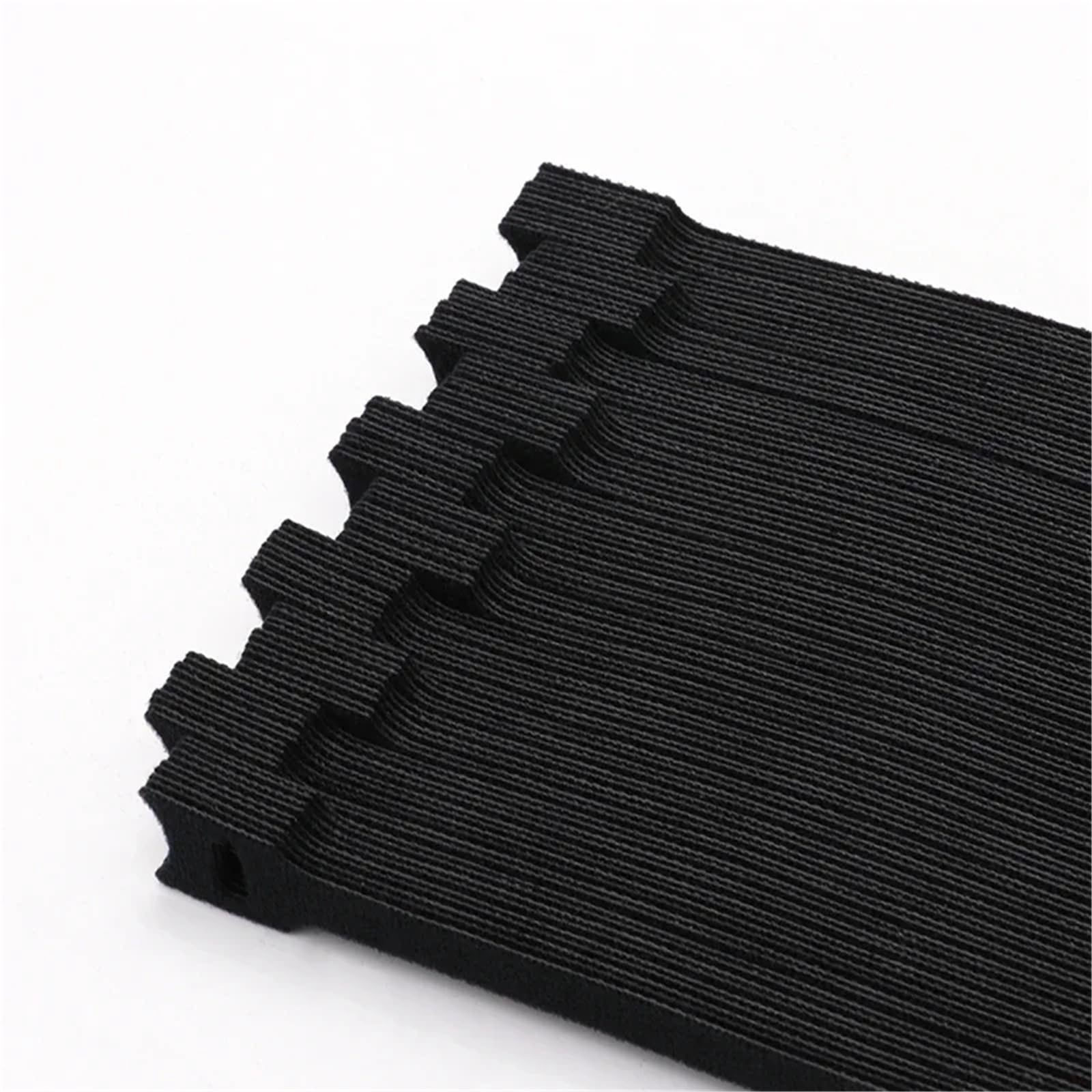 Fascette per cavi rilasciabili nere 15 20 25 30 cm cinghie in nylon con gancio avvolgente con zip fasciatura cravatta in plastica di fissaggio lunghe fascette per cavi (1000 pezzi, 150 mm)
