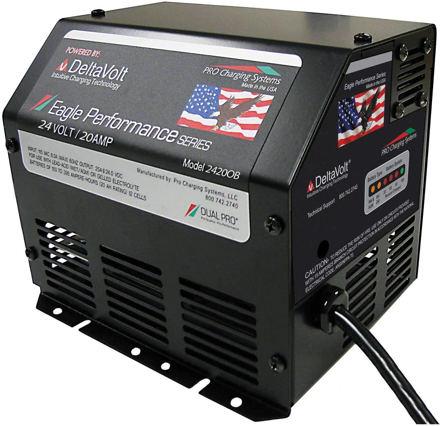 PRO Charging System i2420OBRMLIFT E.P.S. On-Board - Various Scissor Lifts PING
