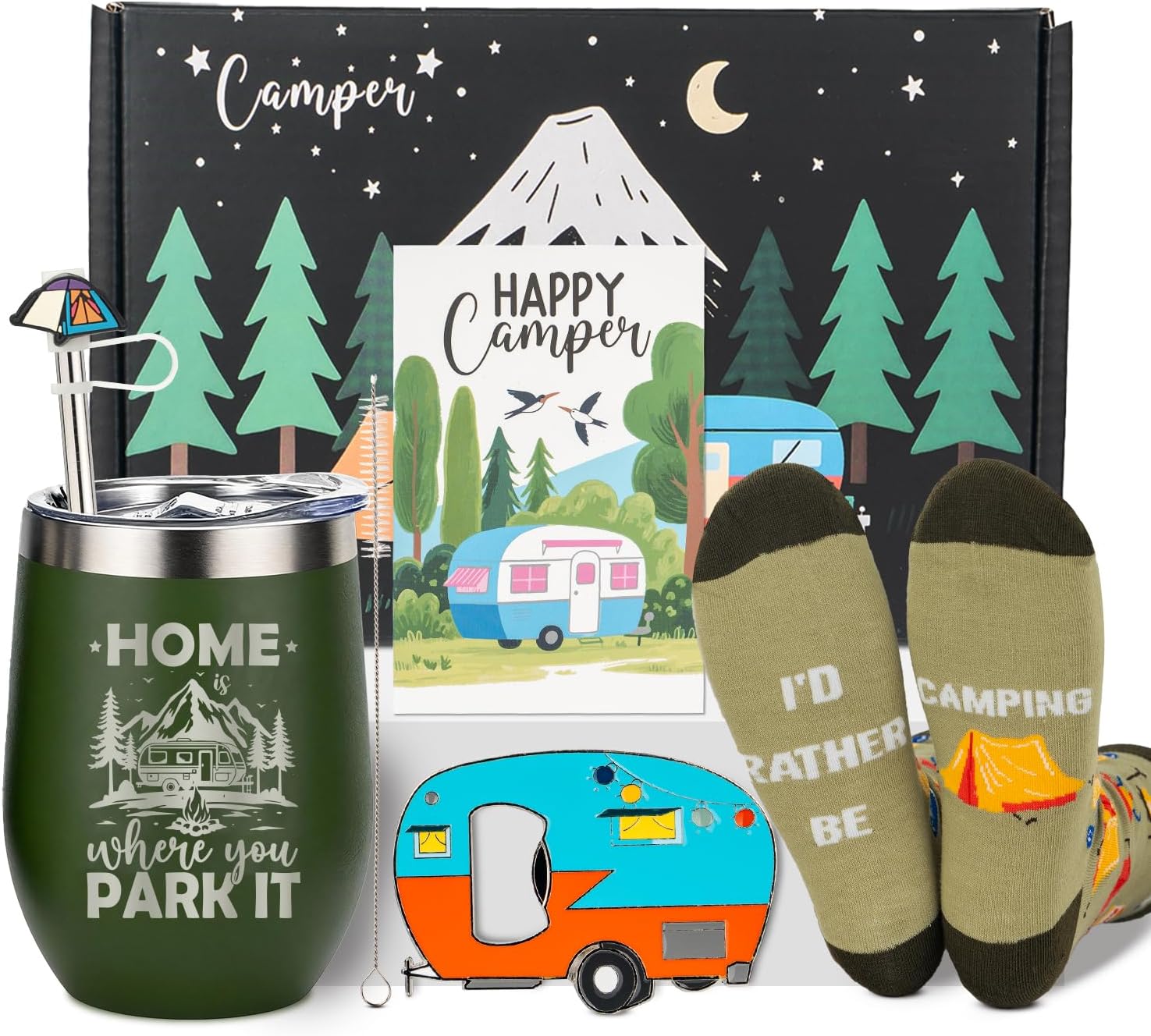 Ithmahco Mens Valentines Day Gifts, Cool Camping Gifts For Men, Women, Birthday & Valentines Day Gift For Him, Boyfriend, Husband, Rv Owners, Hiking & Camping Gift For Couples, Camper Gift