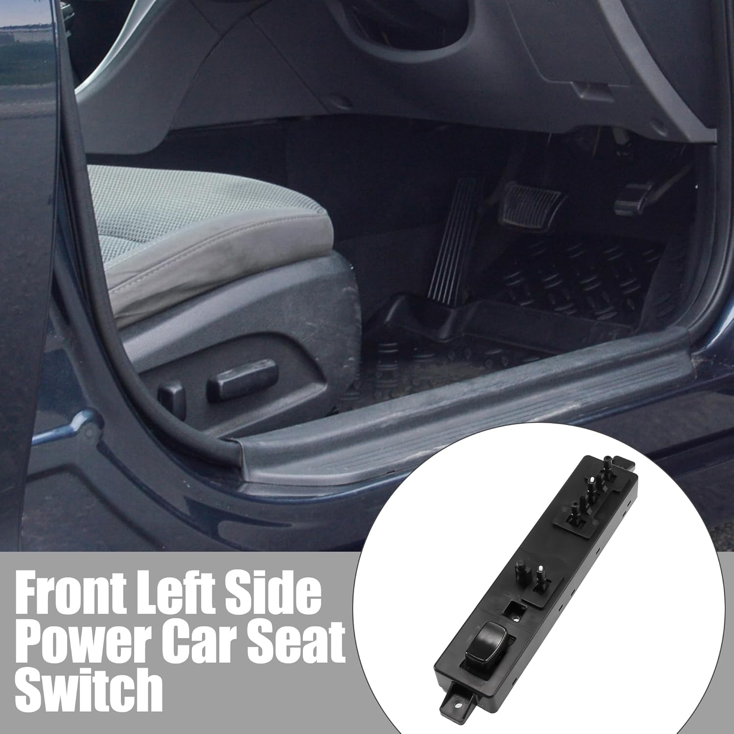 X AUTOHAUX Front Left Side Car Power Seat Switch Control Adjustment Adjust Recline Recliner Switch for Hyundai Sonata 2011 2012 2013 2014 2015 88191-3S100RY