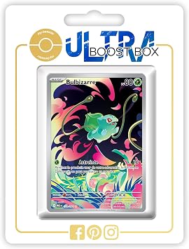 Bulbizarre (Bulbasaur) 133/132 Alternative Shiny Pokémon Gallery - my-booster X Méga-Évolution 1 - Box of 10 Pokemon French Cards